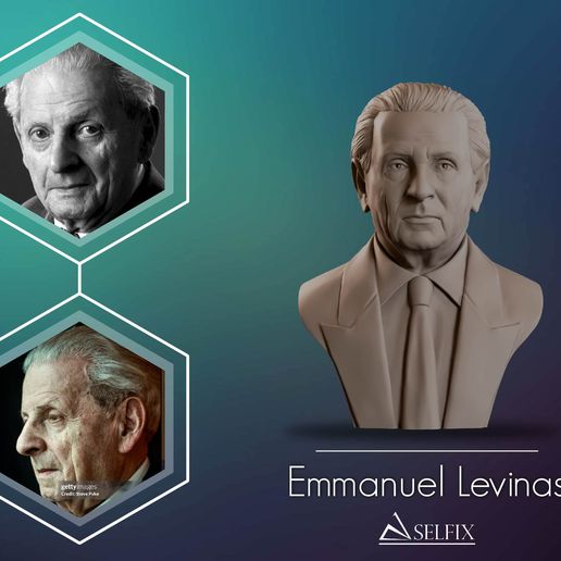Emmanuel Levinas Bust Sculpture