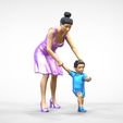 WWC1.22.jpg A Woman takes Care of a Child Miniature