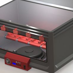 1.jpg Archivo 3D gratis Recinto para filamentos・Plan imprimible en 3D para descargar
