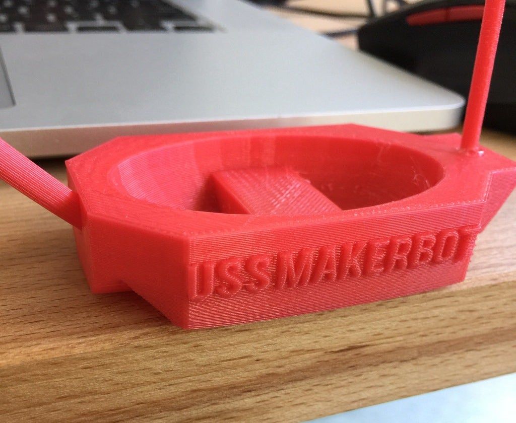 Download free STL file USS Makerbot • 3D printing template ・ Cults