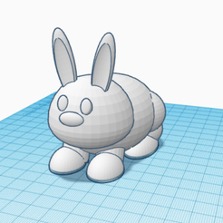 frff.png STL-Datei Hase! kostenlos・Design zum 3D-Drucken zum herunterladen