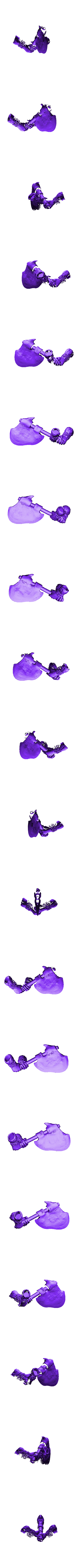 hands.stl Orc Berserker