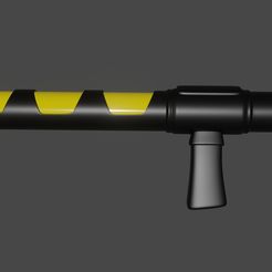 Co be" 3D file Orchid's Tonfa for cosplay・3D printable model to download, ZZ3D