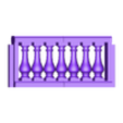Middle Lengths 6ft.obj Model Railway Decorative Stone Balustrade with Pillars