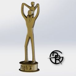 PAPA.jpg Fichier STL Fête des pères - Dia del Padre・Plan pour imprimante 3D à télécharger