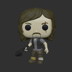 Daryl.png OBJ file Funko Daryl - The Walking Dead・3D print model to download