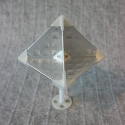 bf7aaa2e449b97407d7b69ef0496f19a_display_large.JPG Fichier STL gratuit Réflecteur radar octaèdre (amplificateur de cible radar)・Design pour imprimante 3D à télécharger