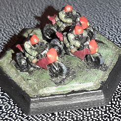 Battletech Motorized Infantry Motorbikes
