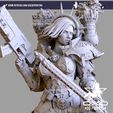 OXO3D_Sister_Of_Blood_SFW_01.jpg War Sister Waifu Tabletop Miniature