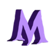 MM.stl Letters and Numbers ALICE IN WONDERLAND Letters and Numbers | Logo