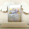 tempImageDYTGL1.jpg Lugia Pokemon TCG card display holder - BECKETT CARD HOLDER VERSION
