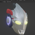 スクリーンショット-2022-01-27-210203.png Ultraman X basic form 3D fully wearable cosplay helmet 3D printable STL file