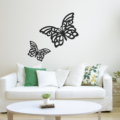 bold-butterfly-display.png Archivo STL BOLD Butterfly - Decoración de pared・Diseño para descargar y imprimir en 3D