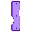 SwissArmy_KeyHolder_2mmBolt_Bottom_Knurl.stl Free STL file Proteus Key Holder・Design to download and 3D print