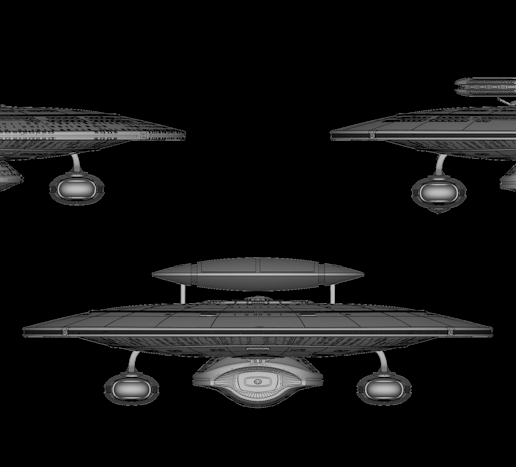 ⭐ Nebula class - Star Trek starship parts kit expansion