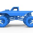56.jpg Archivo 3D Diecast Mud truck 2 Escala 1:25・Modelo imprimible en 3D para descargar, CosplayItemsRock