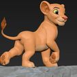 NALA_02.jpg OBJ file Nala Lion King・3D printable design to download