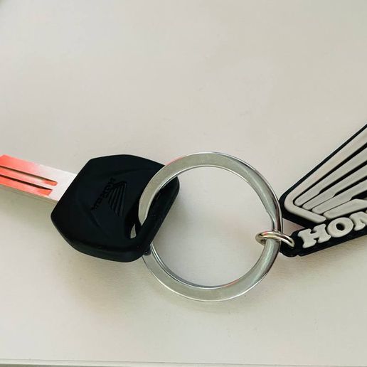 🏍️ Honda Motorcycle Logo Key Fob・3D Print・Cults