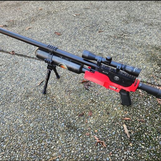 Hatsan-Blitz-Albion-Frame-Coming-Soon.jpg Hatsan Blitz adapter for 3D printable Saturn/Titan/Donny Suppressor system