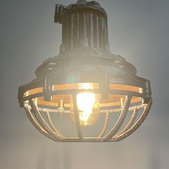 IMG_E1299.jpg STL-Datei Industrielle Lampe・Modell zum Herunterladen und 3D-Drucken