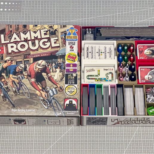 Flamme Rouge Insert STL: All Expansions Organizer (Digital File) - 3D  Printer File