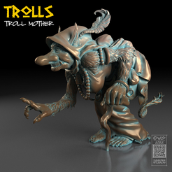 AD_Miniatures_19.png Mère troll, miniature fantastique