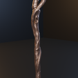 untitled6.png Alastor Mad-eye Moody walking stick - STL files for 3D printing 3D print model