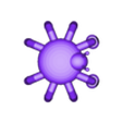 Crab with no Shell.stl Kabuklu Mutlu Yengeç (Mıknatıslar Gerekli)