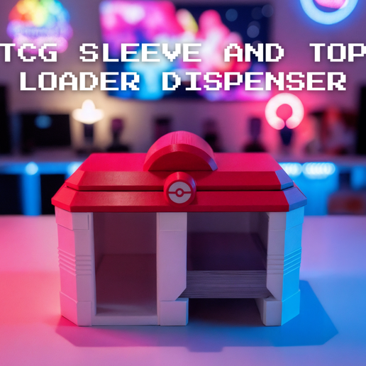 POKEMON TCG SLEEVE AND TOPLOADER DISPENSER