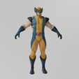 Wolverine0003.png Wolverine Lowpoly Rigged