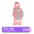 English-soldier-london-cookie-cutter.png English soldier london cookie cutter stl file