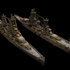 untitled.609.jpg Fichier STL USS Wichita (CA-45)・Modèle pour imprimante 3D à télécharger