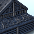 50.png Large medieval house with multi-floored thatched roof (8) - Warhammer Age of Sigmar Alkemy Lord of the Rings War of the Rose Warcrow Saga