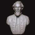 02.jpg General Nathan Bedford Forrest bust sculpture 3D print model