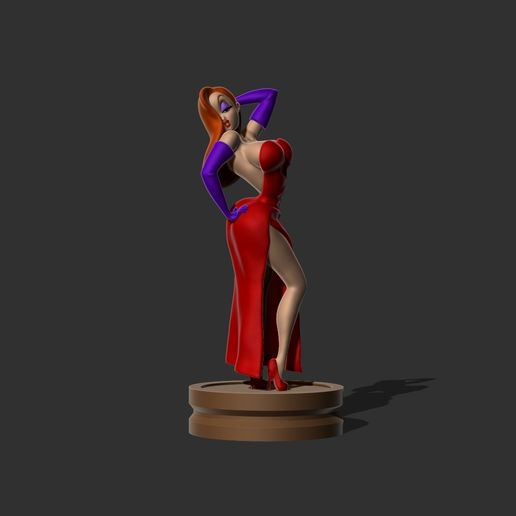 🐇 Jessica Rabbit - Multipart - Multicolor・ STL File for 3D printing・Cults
