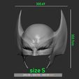 14.JPG Wolverine Mask - Helmet for Cosplay 1:1