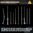 Magic-Wand-Collection.png Harry Potter Hogwarts Wands Collection
