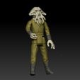 ScreenShot419.jpg STAR WARS .STL SQUID HEAD .3D ACTION FIGURE .OBJ KENNER STYLE.