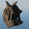 Carnotaurus-skull-30cm-3d-print-3d-model-3.png Череп карнотавра 30 см 3d печать 3d модель