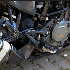 Ekran-görüntüsü-2023-05-21-224121.png Fichier STL KTM 250-390 Adventure Foot Cover Heel Guard・Plan imprimable en 3D à télécharger