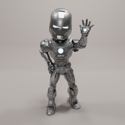 1.png Fichier STL Ami miny Iron Man・Modèle à télécharger et à imprimer en 3D