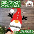 NTLMNC051.jpg 🎅 Christmas Money Card holder - by AM-MEDIA (money card, Christmas gift, Money gift, Christmas Cash gift, Teen gift, Christmas gadget)