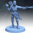 insta21.png Miniature character Gunslinger, Gin the sharpshooter miniature (DND,PATHFINDER,TABLETOP)