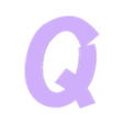 QM.stl STL file Letters and Numbers Indiana Jones Letters and Numbers | Logo・Model to download and 3D print