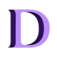 DM.stl Letras y Números ASSASSINS CREED | Logo