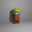 Trump.png AMONG US Pack 30 Figuras y llaveros Personalizado + Mascota/AMONG US Pack 3 30 Personalized Figures + Pet