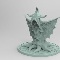 untitled.154.jpg Free STL file Elder Thing Miniature・3D printing template to download