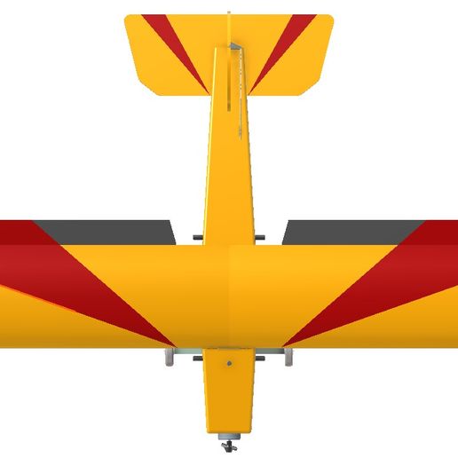 Ugly Stick Model RC Aircraft Airplane YELLOW Easy Kit With