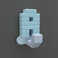 Blocks-A.png Letter coat hangers - Blocks font