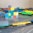Screenshot-6016.png N Scale Model Train Intermodal Flatcar Freight with Magnetic Loads Micro-Trains Couplers